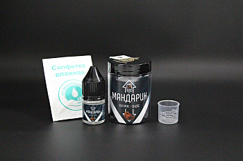 Ароматизатор DARK X SIZE XL MEDIUM+ "Мандарин" (на 100мл) +флакон 100мл