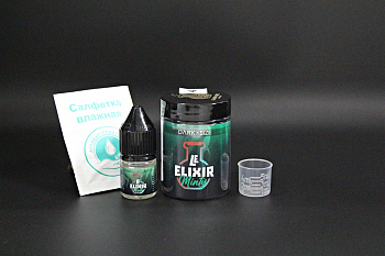 Ароматизатор DARK X SIZE Le Elixir MEDIUM+ "Minty" (на 100мл) +флакон 100мл